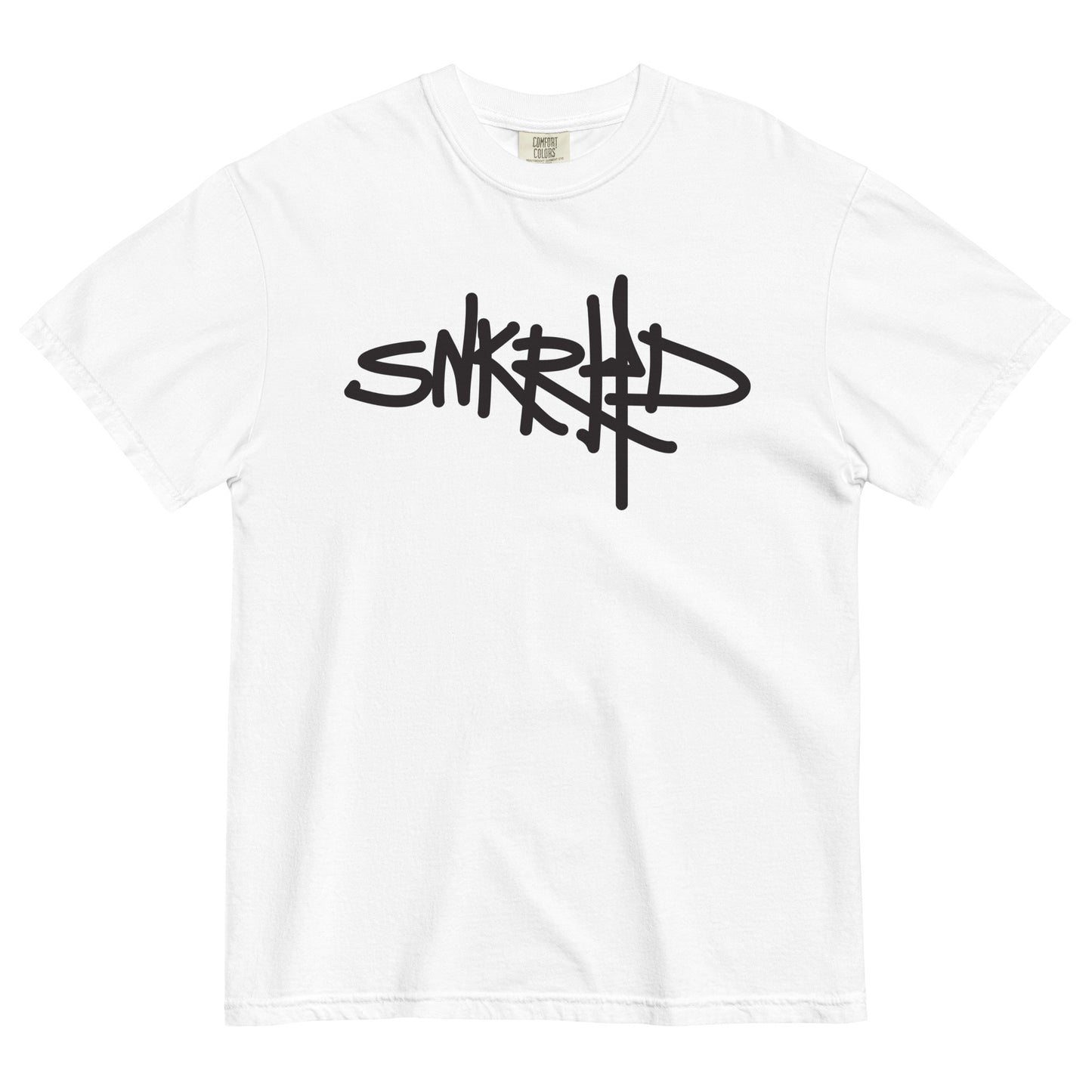 SNKRHD SCRIPT Men’s garment-dyed heavyweight t-shirt