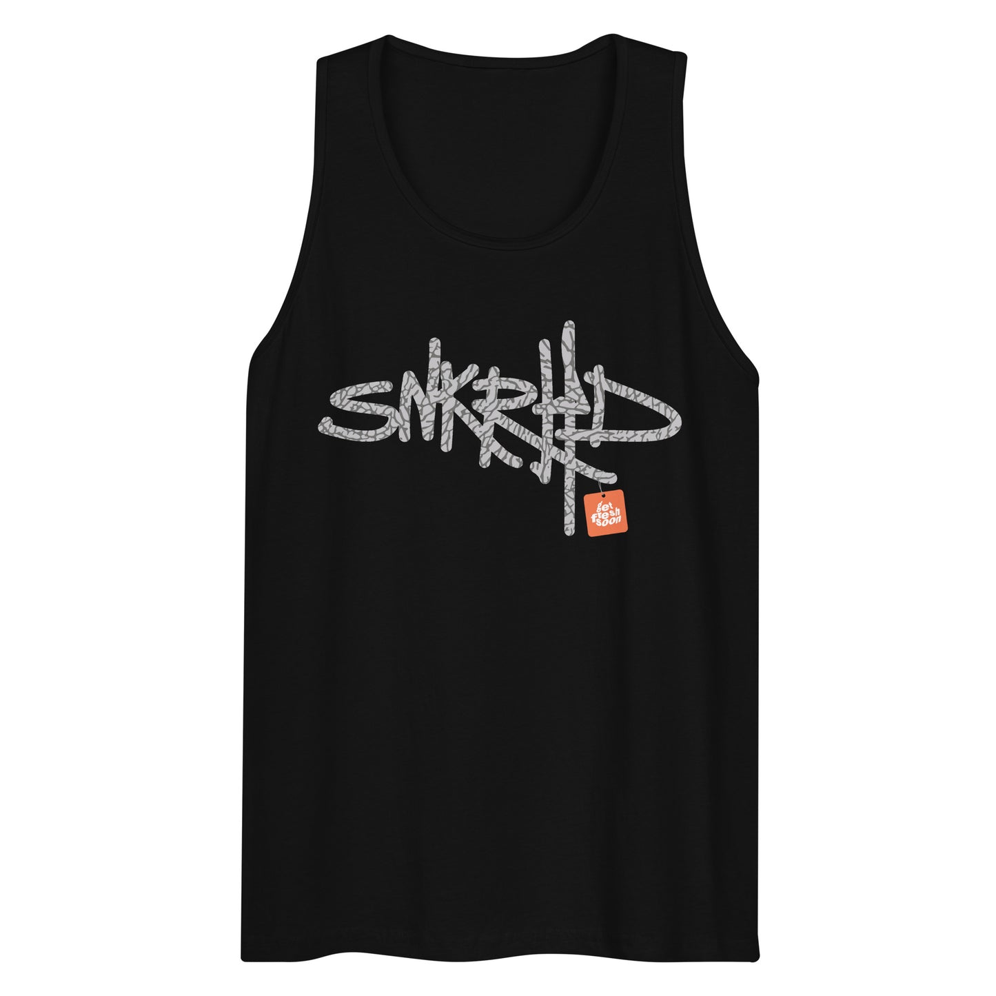 SNKRHD SCRIPT Men’s premium tank top