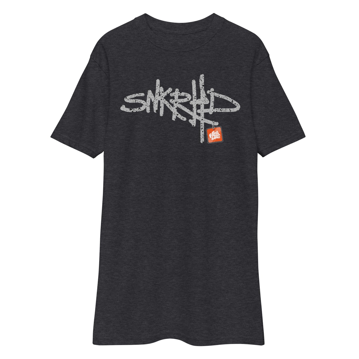 SNKRHD CEMENT PRINT Men’s premium heavyweight tee