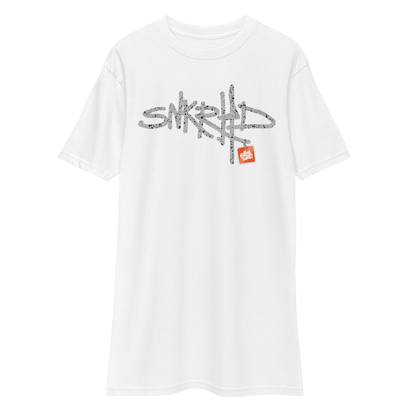 SNKRHD CEMENT PRINT Men’s premium heavyweight tee