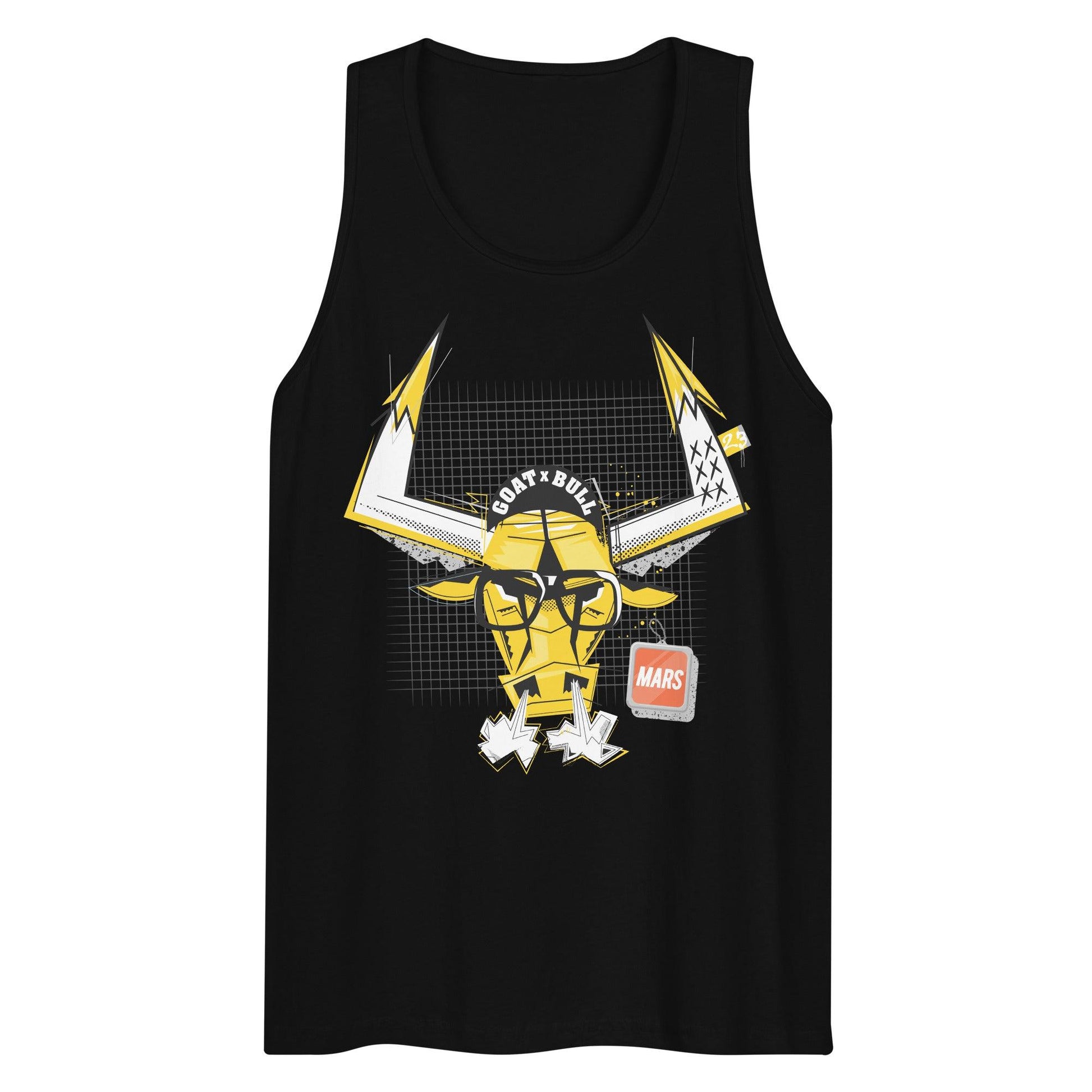 YELLOW BULL Men’s premium tank top - getfreshsoon