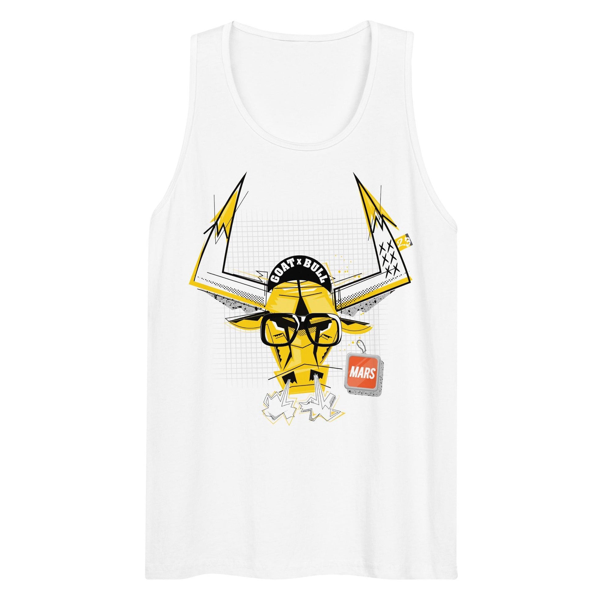 YELLOW BULL Men’s premium tank top - getfreshsoon