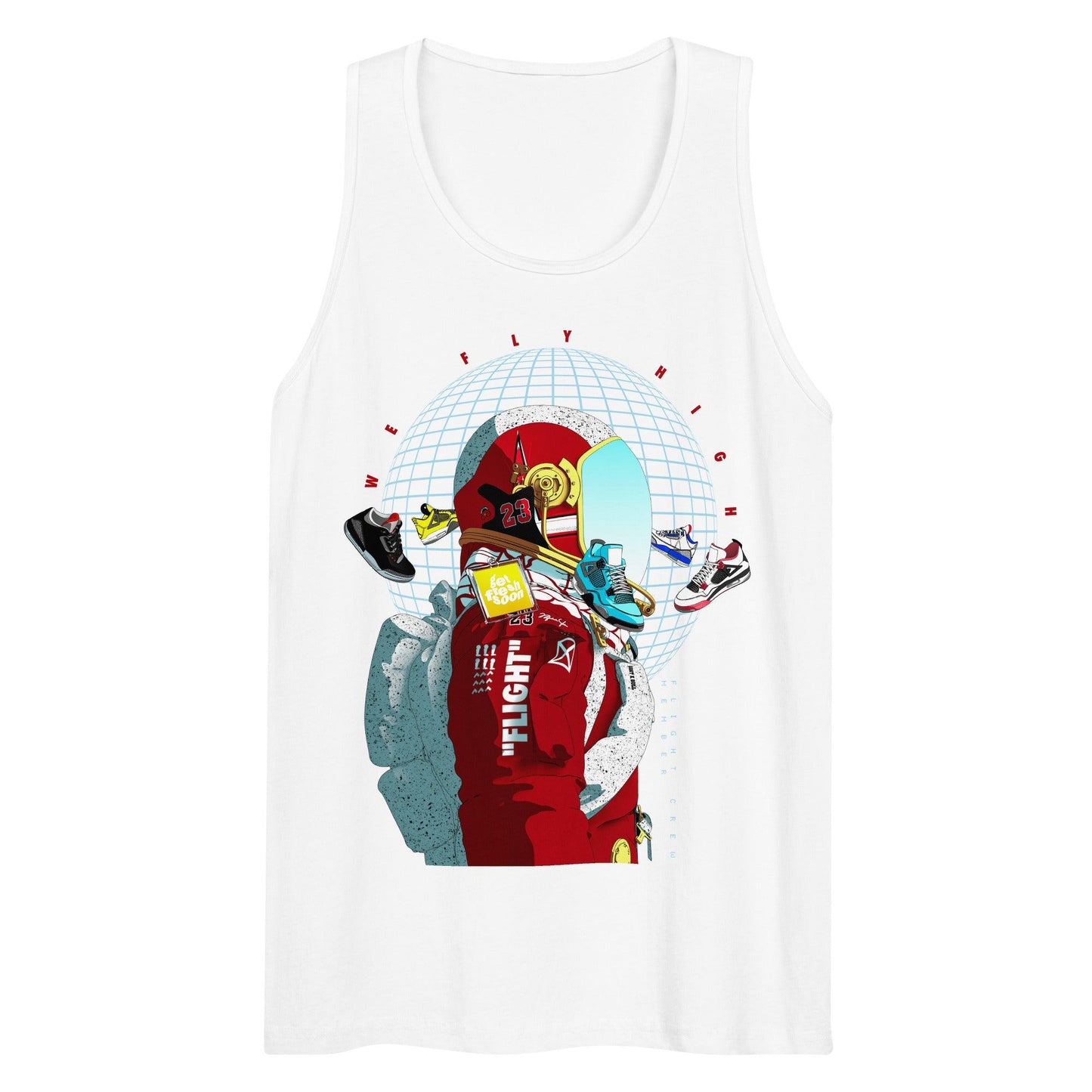 FLIGHT CREW Men’s premium tank top - getfreshsoon